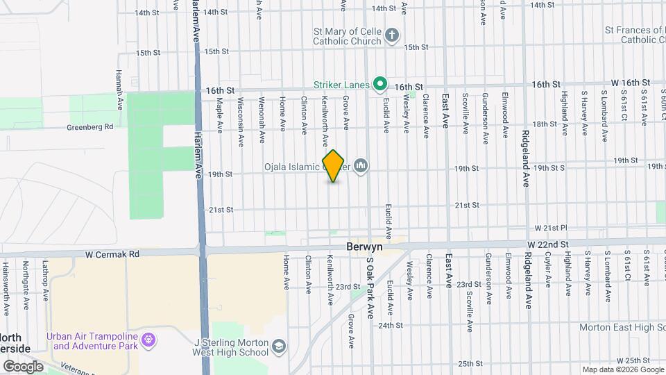 1915 Kenilworth Ave, Unit Garden Apartment Mapa y Detalles de la Ubicación