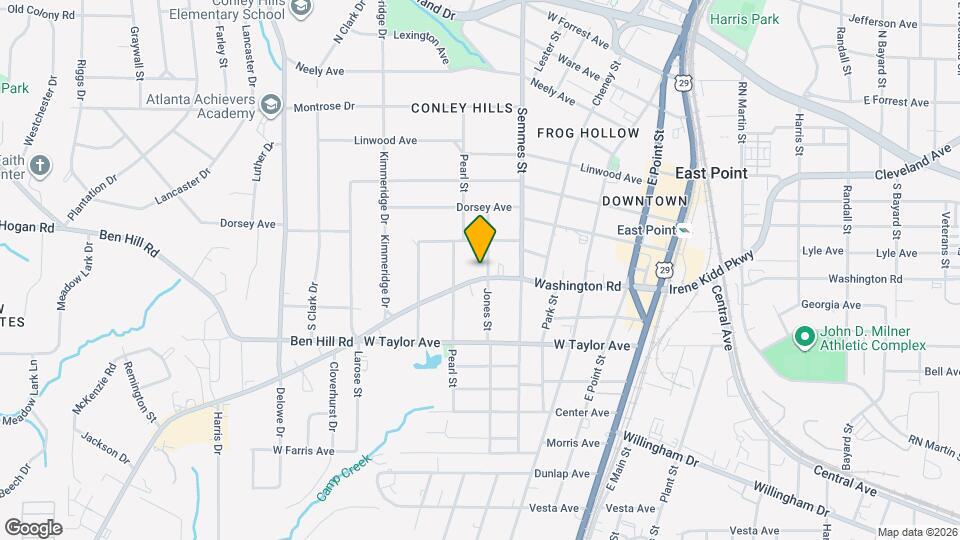 1851 Washington Rd Map and Location Details