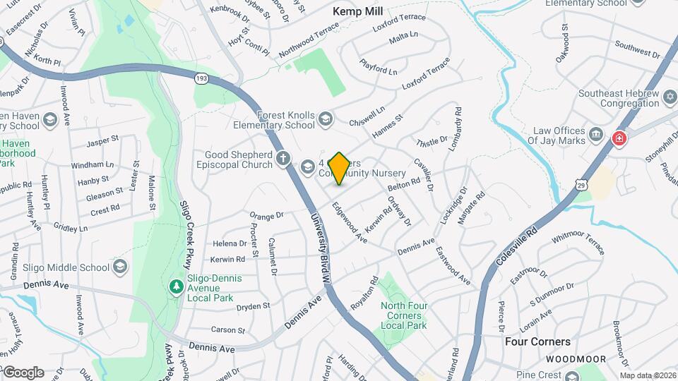 417 Eisner St Mapa y Detalles de la Ubicación