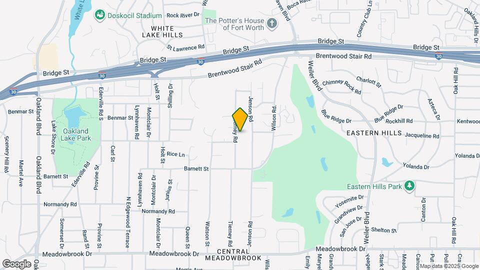 1645 Tierney Rd Map and Location Details