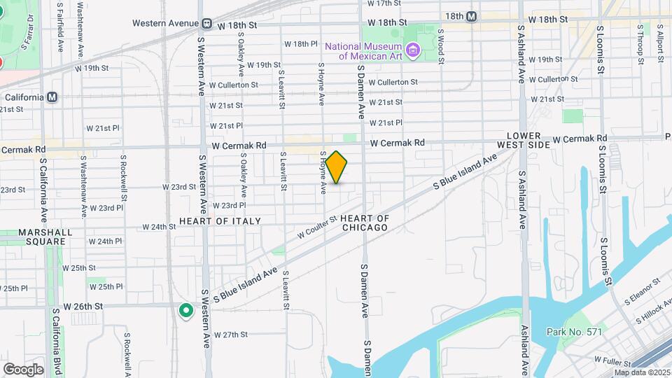 2041 W 23rd St, Unit 1 Mapa y Detalles de la Ubicación