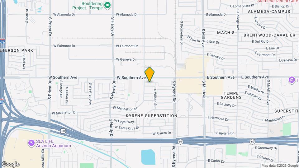 524 W Malibu Dr Map and Location Details