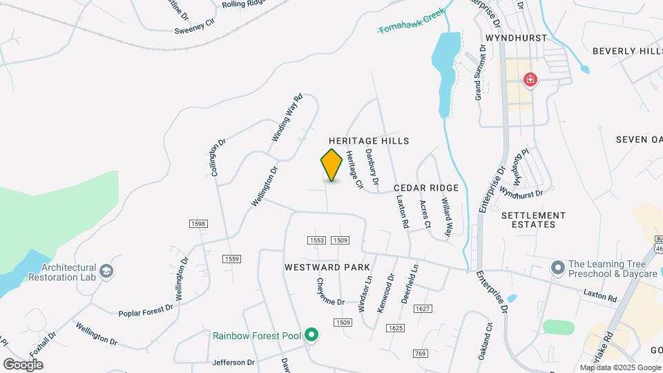 108 Fieldstone Ct Map and Location Details