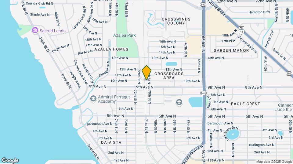 900 70th St N Map and Location Details