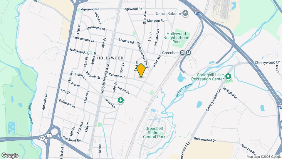 5116 Kenesaw St Map and Location Details