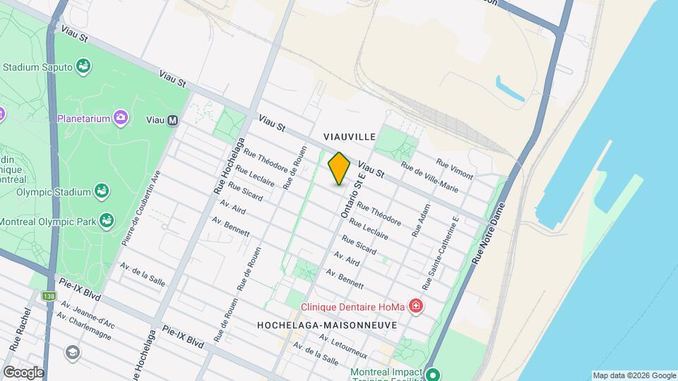 2033-2043 Rue Théodore Map and Location Details