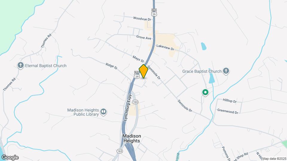 158 Cedar Crest Dr Map and Location Details