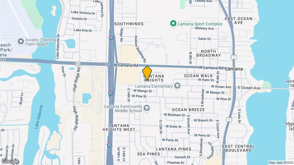 108 N 13th St Mapa y Detalles de la Ubicación
