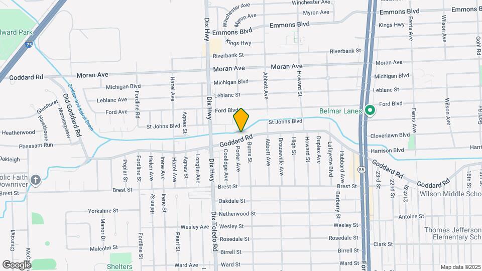 1778 Goddard Rd Map and Location Details