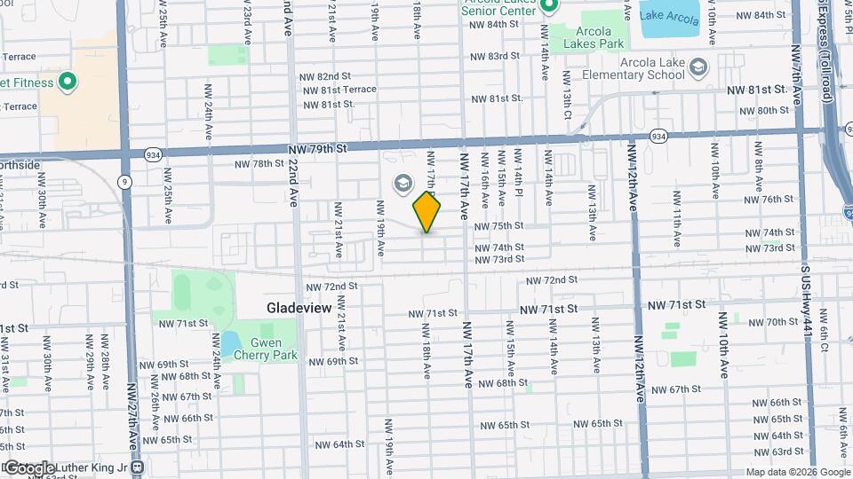1794 NW 74th Ter Map and Location Details