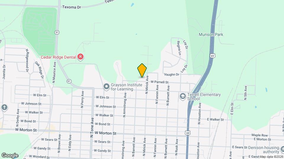 613 W Parnell St Map and Location Details