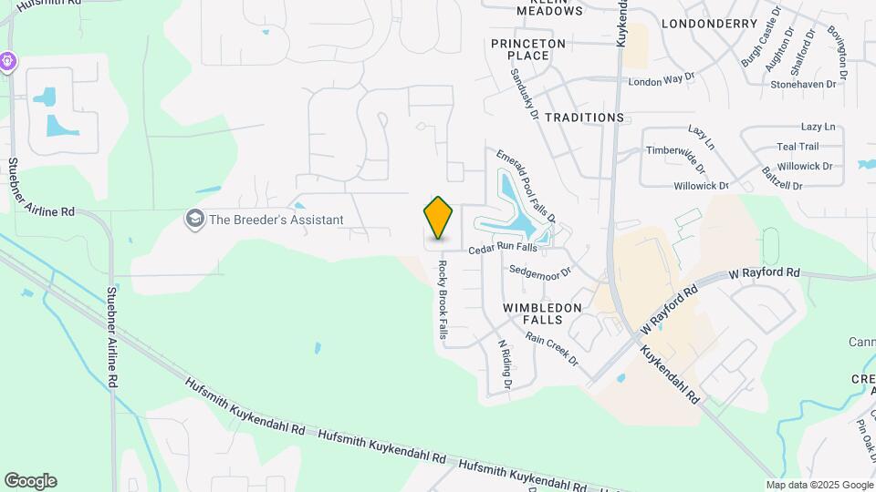 24403 Redrock Falls Map and Location Details