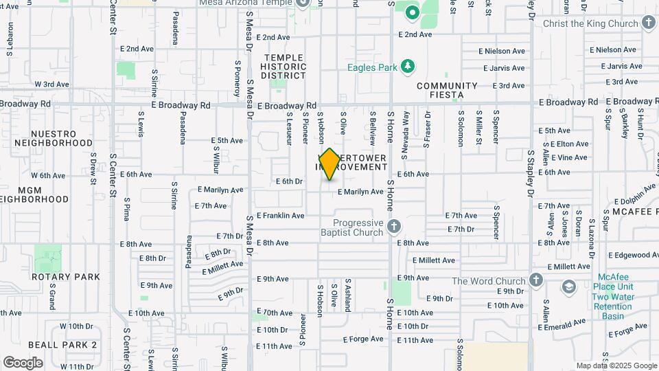 618 E Marilyn Ave Mapa y Detalles de la Ubicación