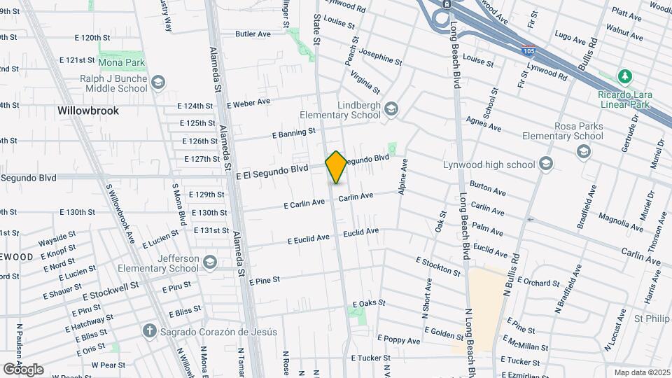 12240 Santa Fe Ave Mapa y Detalles de la Ubicación