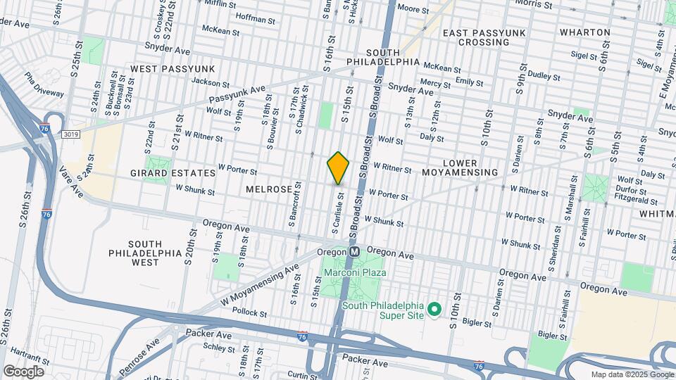 1432 W Porter St Map and Location Details