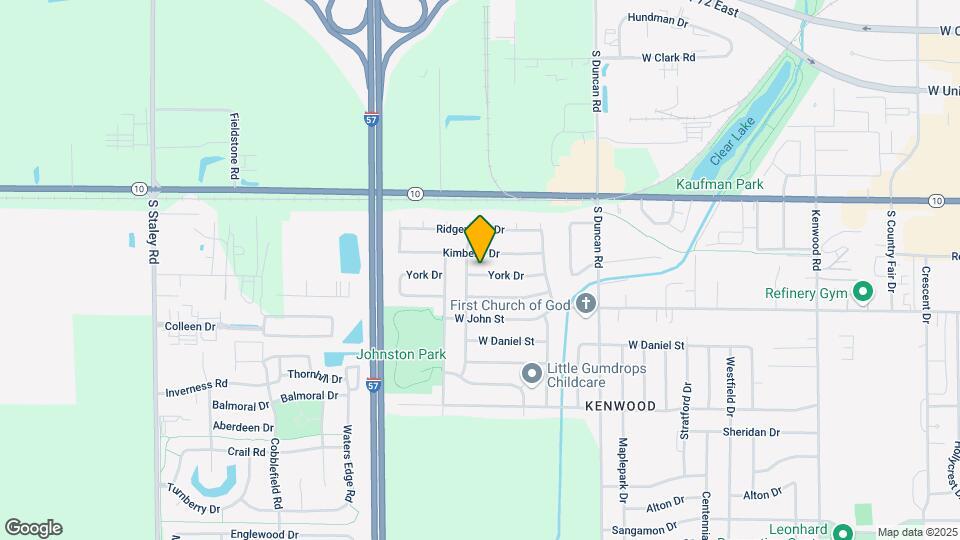3214 York Dr Map and Location Details