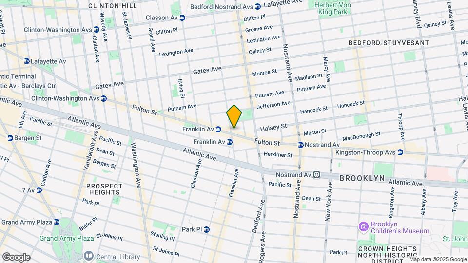 1157 Fulton St Map and Location Details