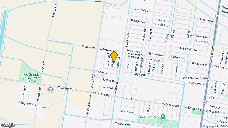 6807 Otono St Map and Location Details