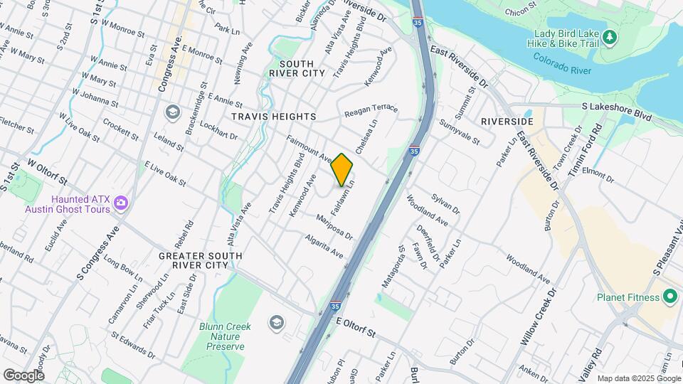 1900 Fairlawn Ln Map and Location Details