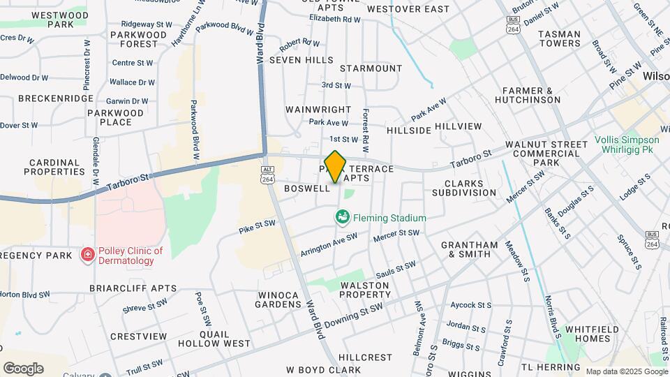 124 Stadium St SW Map and Location Details