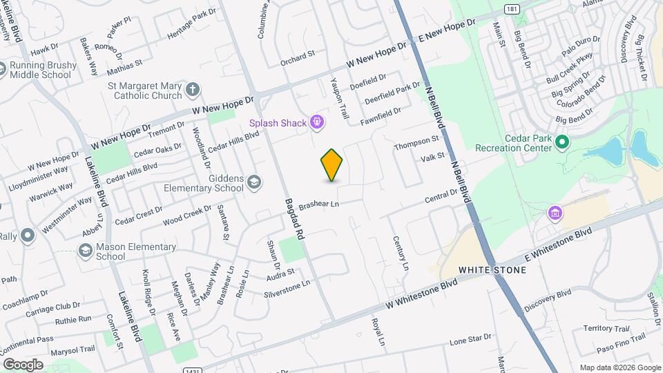 1511 Cedrus Rd Map and Location Details