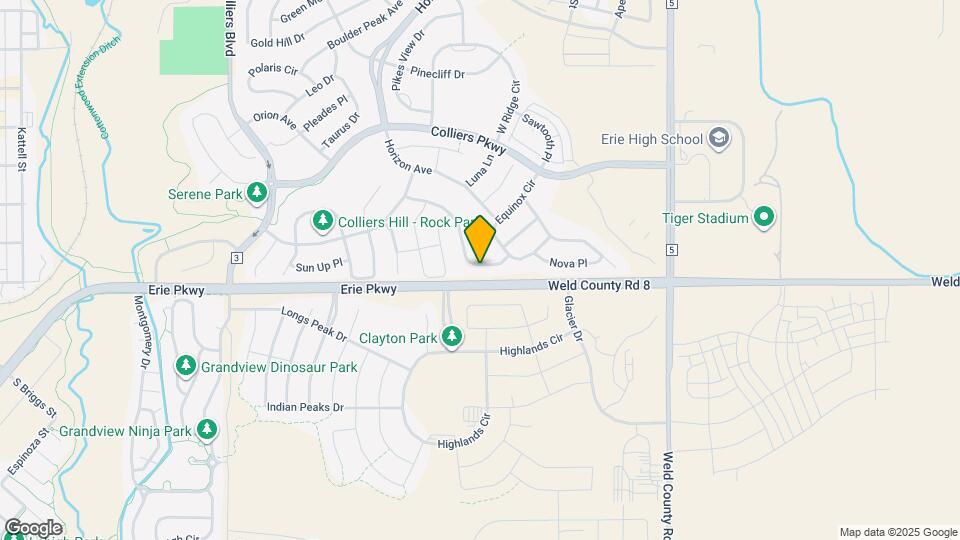 1000 Equinox Dr Map and Location Details