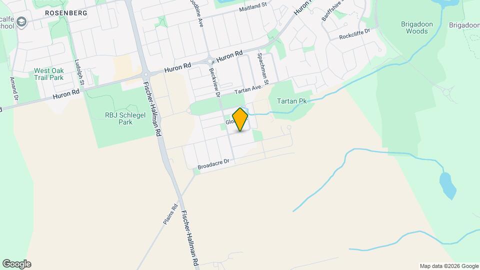 524 Beckview Cres Map and Location Details