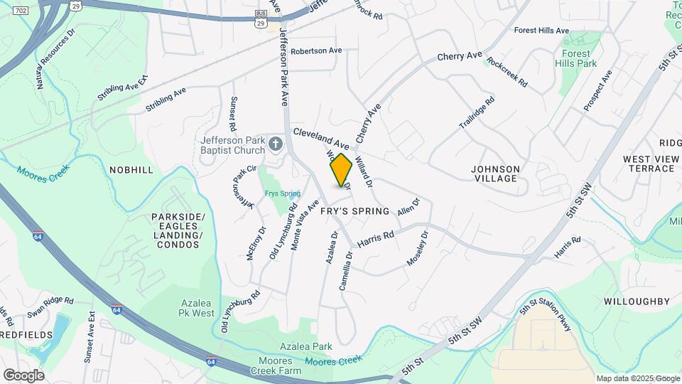 2539 Woodland Dr Map and Location Details