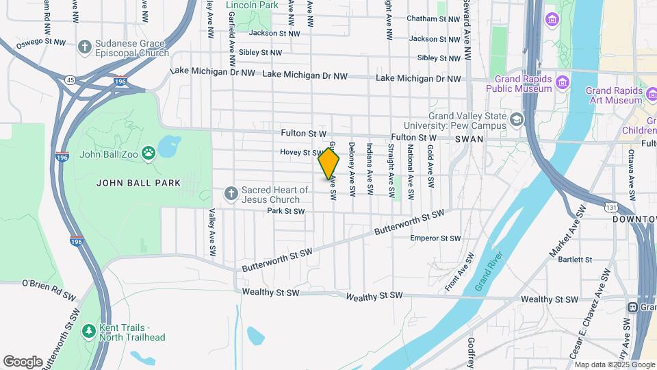115 Gunnison Ave SW Map and Location Details