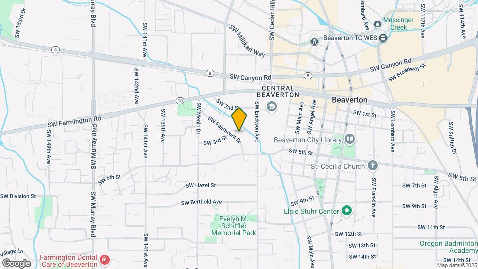 4950 SW Fairmount Dr Map and Location Details