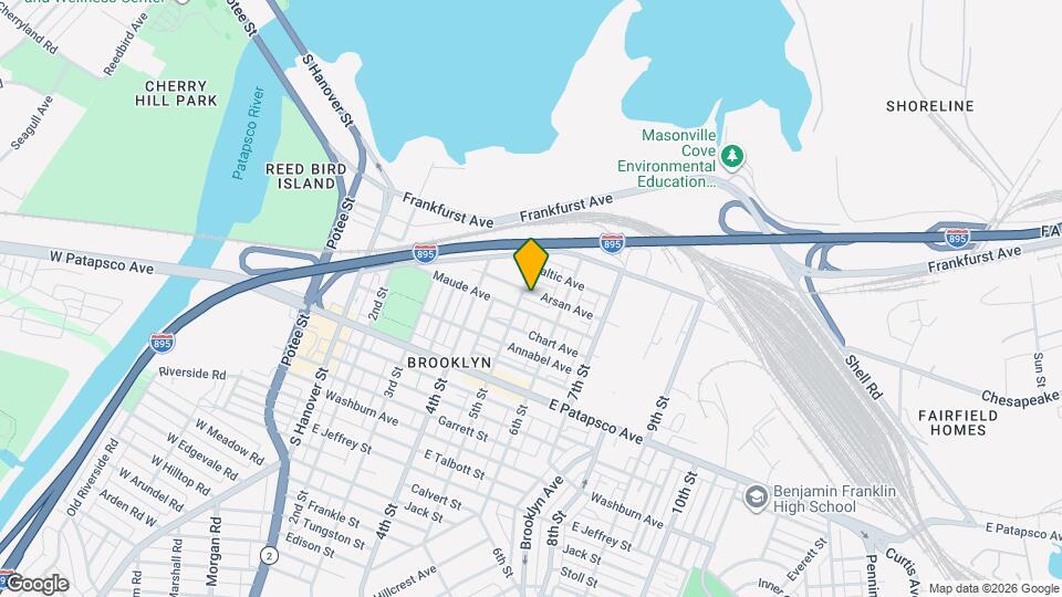 505 Arsan Ave, Unit #2 Map and Location Details