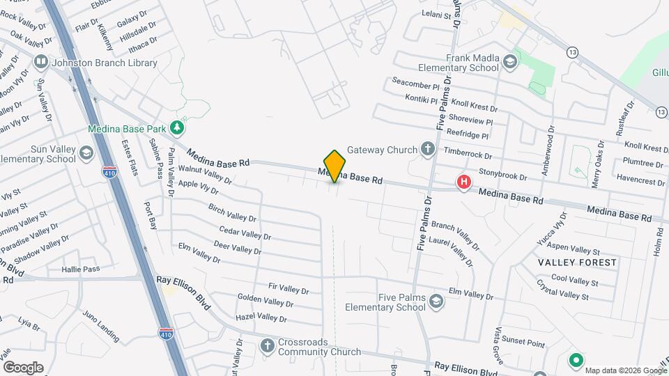 6319 Cougar Village Map and Location Details