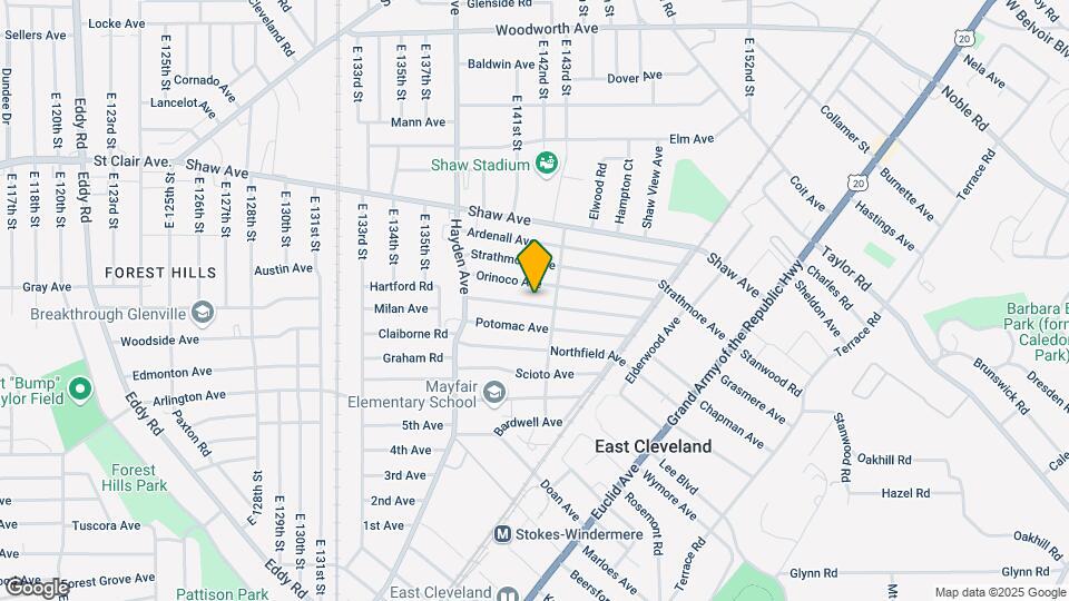 14205 Savannah Ave Map and Location Details