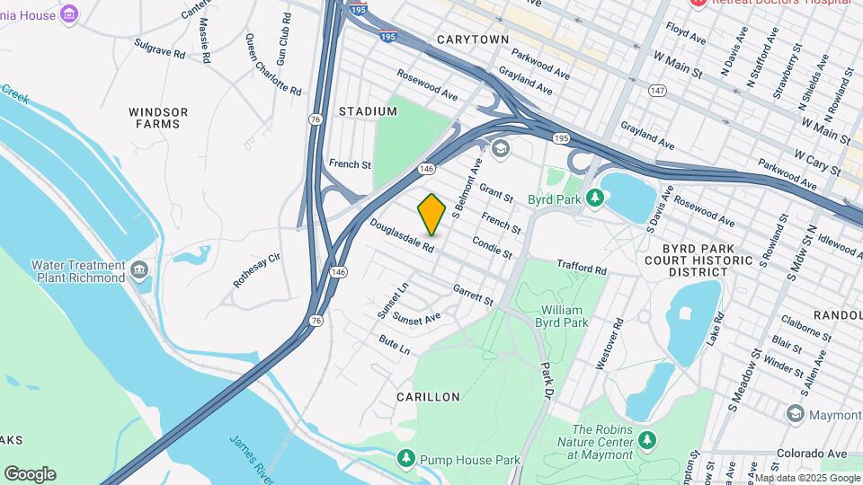 3206 Douglasdale Rd Map and Location Details