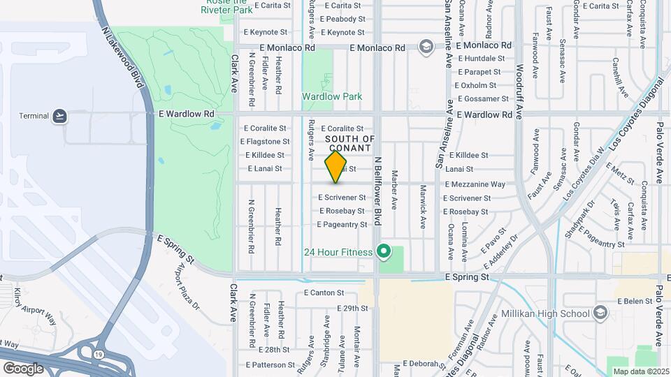 5340 E Mezzanine Way Map and Location Details