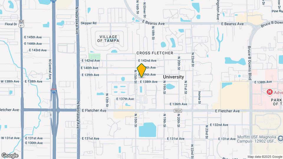 Tampa Commons Map and Location Details