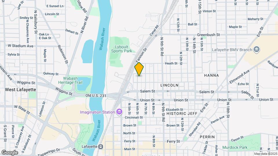 1015 N 6th St, Unit 102 Map and Location Details