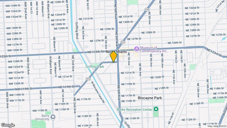 12295 NE 5th Ave Map and Location Details