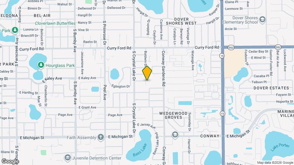 1913 Baldwin Dr Map and Location Details