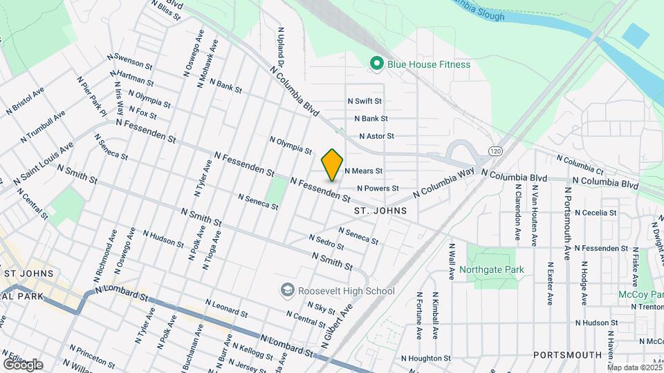 7021 N Fessenden St Mapa y Detalles de la Ubicación