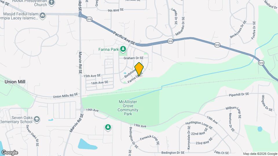 1438 Farina Lp SE Mapa y Detalles de la Ubicación