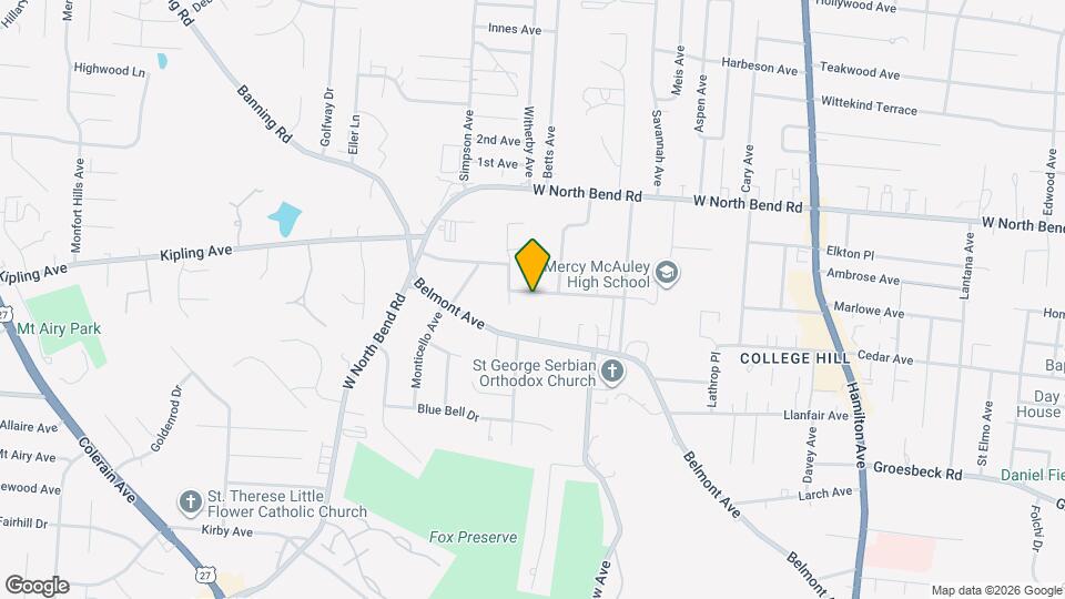 1983 Connecticut Ave Mapa y Detalles de la Ubicación