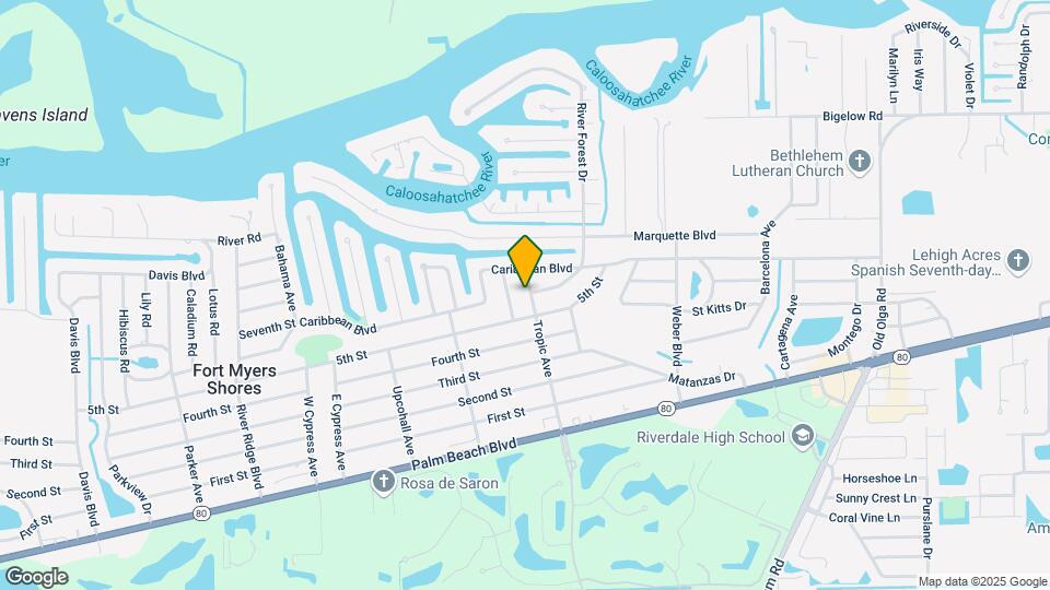 2155 Tropic Ave Map and Location Details