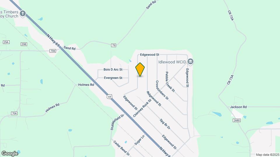 1253 Edgewood Cir Map and Location Details