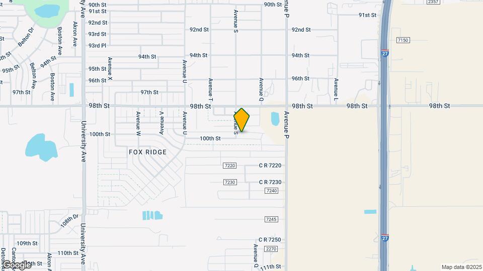 1722 100th St Map and Location Details
