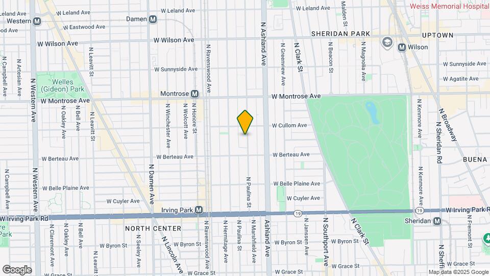 4234 N Paulina Mapa y Detalles de la Ubicación