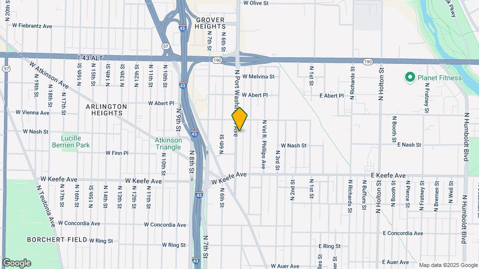 3730 N Port Washington Rd Map and Location Details