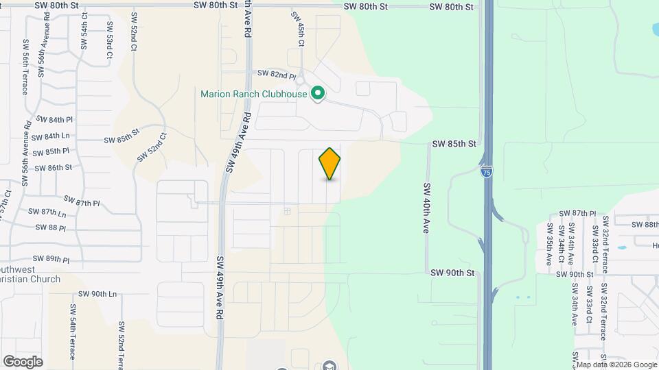 8685 SW 44th Ct Map and Location Details