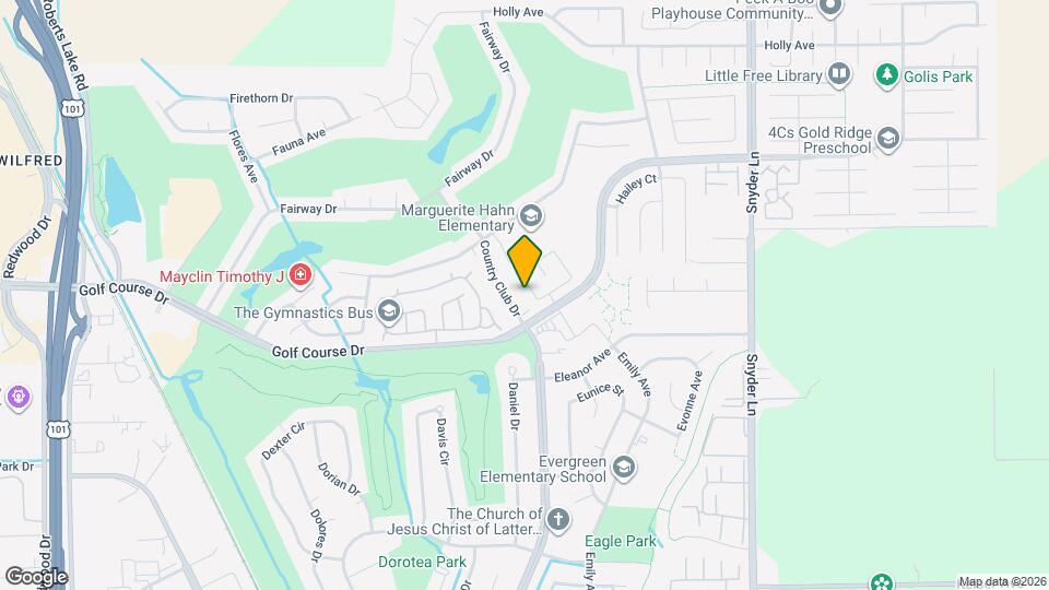 983 Hacienda Circle Mapa y Detalles de la Ubicación