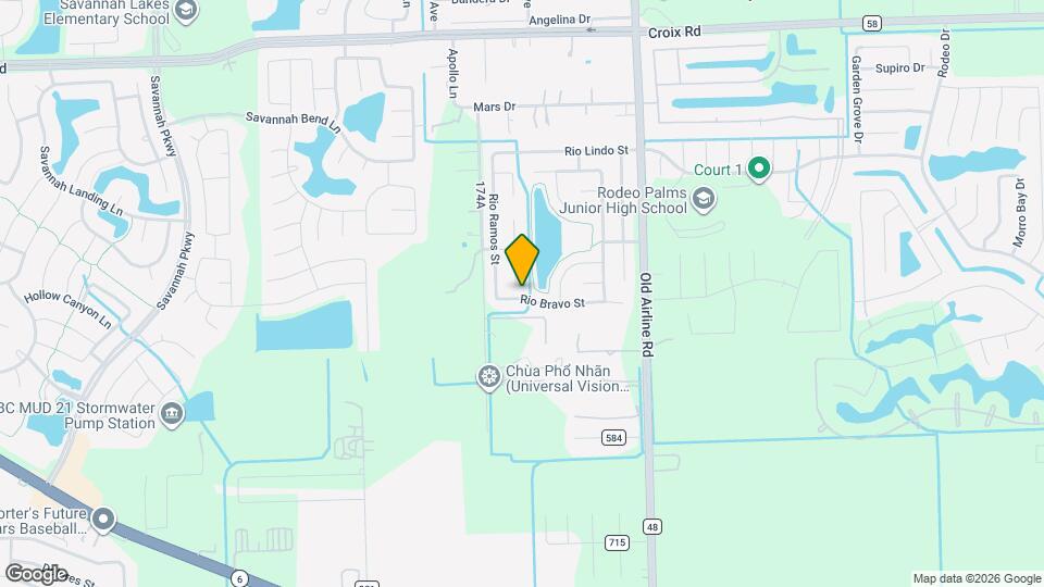 5521 Rio Alamo St, Unit 6-103 Map and Location Details